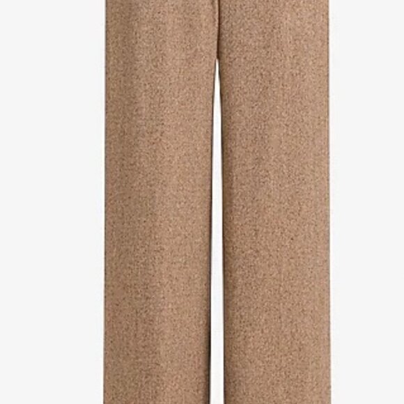 Textured Herringbone Sweetheart Button Corset Cami Vest Top & Mid Rise Wide Leg - Picture 3 of 6